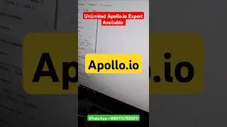Apollo.io unlimited leads #b2b #shorts #leadgeneration #fiverrtips