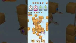 Cube Out 3D level 458 &ndash; The Most Addictive Puzzle Game? #gameplay