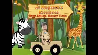 Safari theme(Video invitation)