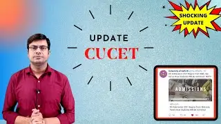 Big Update on CUCET 🔥🔥 | Delhi University Admission based on Merit / Entrance #Shorts #CUCET
