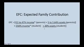 Is Your Child Qualified for Financial Aid? EFC & Financial Aid Calculation