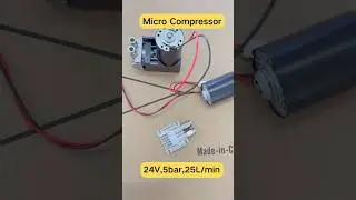Inside a Micro Compressor: Brushless Motor & Alloy Pump Head Assembly | BODENFLO Mini Compressor
