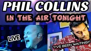 IN TO THIS !! - Phil Collins - In The Air Tonight LIVE (First time reaction).