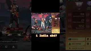 1 India ak47 | free fire India | free fire Max #freefire #shorts #trending #ak47 #viral