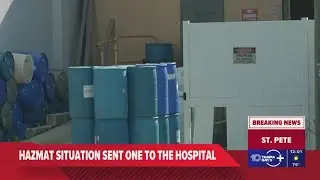 St. Pete fire crews respond to hazmat incident at manufacturing facility