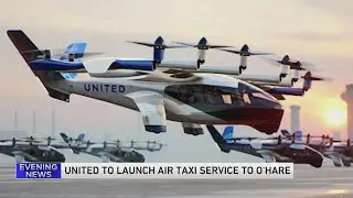 New air taxi route could get you from O'Hare to Chicago's Near West Side in 10 minutes