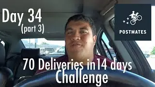 70 Deliveries in 14 days Challenge (Part 3)