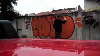Sn&oacute;b ODV crew Throw-up Graffiti