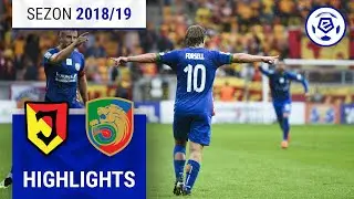 Jagiellonia Białystok - Miedź Legnica 2:3 | SKRÓT | Ekstraklasa 2018/19 | 6. Kolejka
