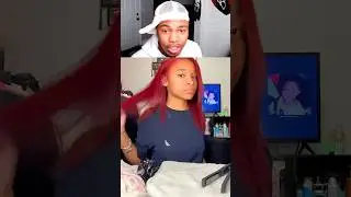 Bae Dyes Her Hair Red 😍❤️