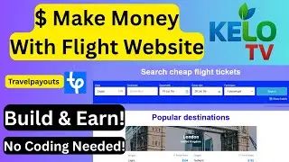How to Create a Flight Booking Website & Earn Money with Travelpayouts (Step-by-Step Guide)