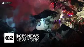3 NYC firefighters hurt in raging house fire on Staten Island