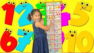 Counting Numbers 1-20 | 1 to 20 Numbers Song In English | 1-20 Numbers Lesson For Children | 1-20