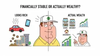 The Difference Between Looking Financially Stable and Actually Building Wealth