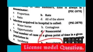Nhpc License Model Question discussion , अब हुने लाइसेन्स exam मा सहयोग हुने