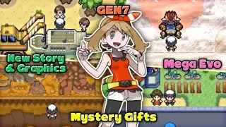 New English Pokemon GBA ROM Hacks 2024 with Mega Evolution, New Story, GEN 1-7, and More!