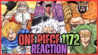 ONE PIECE CAPITOLO 1172 REACTION