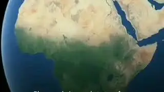Climate change in Sahara Desert.