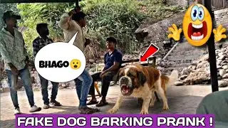 Dog barking prank in public | Trending prank in india 