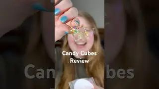 Birthday Cake Candy Cubes🎂🧊🍡#cube #candycube #candy #candyasmr #birthdaycake #confetti