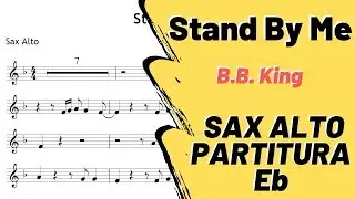 Stand By Me - Partitura Sax Alto (B B King)