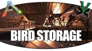 Building A Bird Storage! | VsPVP: Center | Unofficial PVP | ARK: Survival Evolved! | EP14