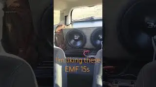 EMF audio lowballer 15s loving these 15s. #bass  