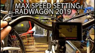 Radwagon EU 2019 max speed setup. (Rad Powerbikes)