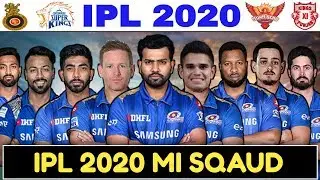 IPL 2020 - Mumbai Indians Team Full Squad | MI Sqaud for IPL 2020