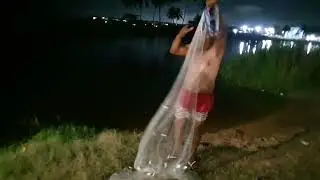 Fred e Junior p&eacute; na estrada pesca de tarrafas