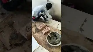 Tile mistri masjid mein kam ho raha hai wazu karne ki jagah mithaai lag rahi hai