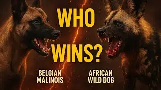 Wild Dog vs Belgian Malinois &ndash; Who Wins the Fight | #dogs #trending #latest #battle #amazingfacts 