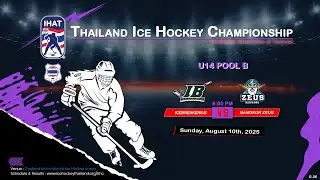 IceBreakers B  VS Bangkok Zeus | Thailand ice hockey championship 2025 | U14 POOL B : Game 36