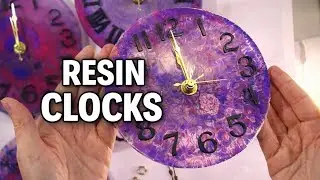 DIY How to Create Resin Clocks, a Step by Step Resin Art Tutorial