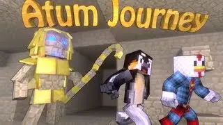 Ancient Egypt Dimension: Minecraft Atum Journey (Into the Sands) Mod Showcase!