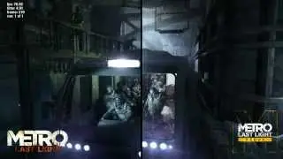 PCMR.AR Benchmark Comparison - Metro Last Light Vs Metro Last Light: Redux