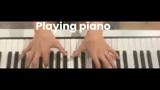 Playing a song on piano On seemusic (PIANO)