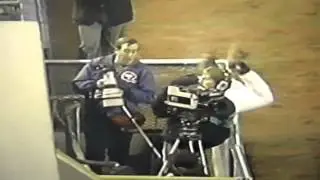 Mike Pagliarulo Camera Box Dive Yankee Stadium