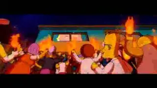 The Simpsons and Rastlin's Army from the 