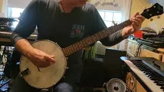 Banjo Blues on a Dirty 30's Recording King RKOH-05