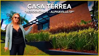 CASA TÉRREA COM ELEVADOR - ALPHAVILLE SÃO PAULO