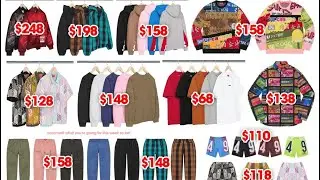 Supreme SS22 Week 15 Partial Drop List Including Retail Prices