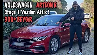 ARABAMA YENİ YAZILIM ATTIM! | Volkswagen Arteon R | EFSANE PERFORMANS ARTIŞI 😳