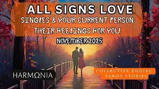 All Signs Love November 2025 💞 Singles + Connection Check-In | Their Feelings & Next Steps