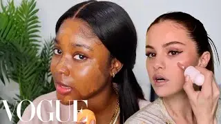 I FOLLOWED SELENA GOMEZ VOGUE BEAUTY SECRETS | KAISERCOBY