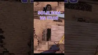 Solo bow vs Trio | Hunt Shwodown #huntshowdown #gaming #legolas #bow