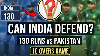 CAN INDIA DEFEND ? 130 RUNS IN 10 OVER #CRICKET #REALWORLDCRICKETGAME #VIRALVIDEO #WCC #gaming 
