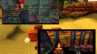 Let's Race Crash Bandicoot 1 (CaptainTurbo Vs BloodyThunderX)