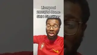 Liverpool 2025/26 Home Shirt Giveaway #liverpoolfc #liverpool #footballshirt #giveaway