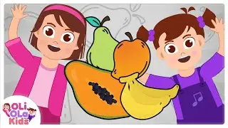 Pepaya Mangga Pisang Jambu - Lagu Anak Indonesia | Oli Ola Kids